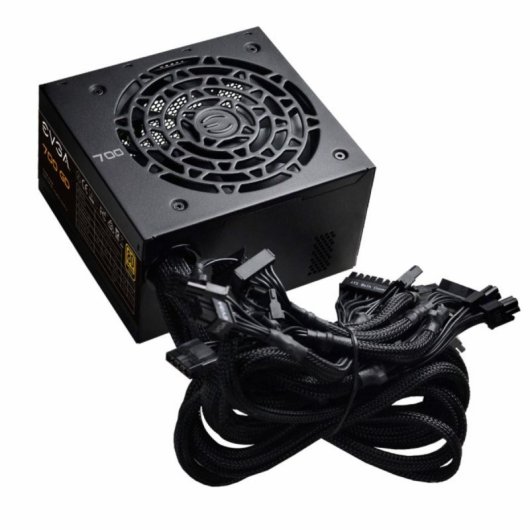 Alimentation EVGA 700W 80+ Gold 700 GD refroidissement actif non modulaire noire