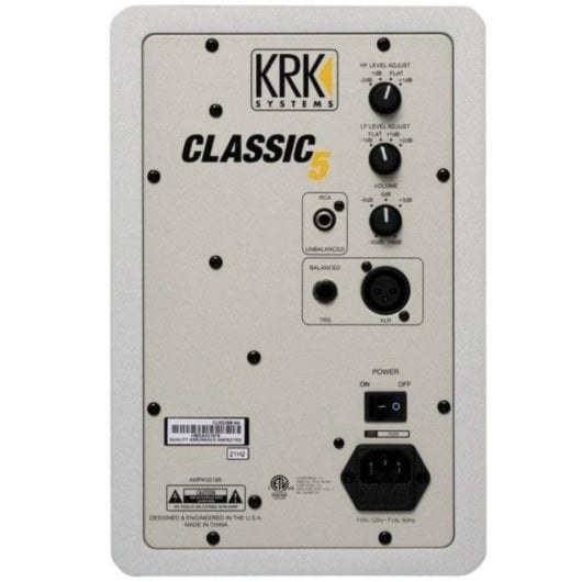 Enceinte de monitoring KRK RP5 Classic 5" 55W Bi-Amplifiée