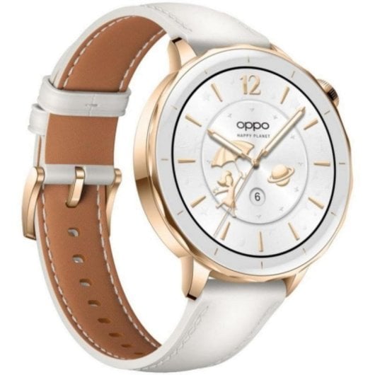 Smartwatch OPPO Watch X2 Mini 43mm AMOLED Wi-Fi Bluetooth GPS NFC Glimmer Gold Resistencia Agua IP68
