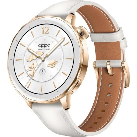Smartwatch OPPO Watch X2 Mini 43mm AMOLED Wi-Fi Bluetooth GPS NFC Glimmer Gold Resistencia Agua IP68