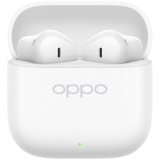 OPPO Enco Buds3 Auriculares Sem Fios Bluetooth TWS com Cancelamento de Ruído e IP55 Brancos