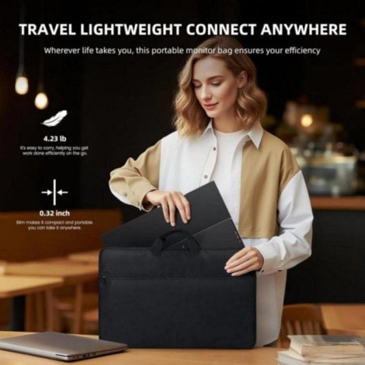 UPERFECT UP2384KKZ 23.8" IPS 4K UHD 60 Hz Ultra Slim USB-C HDMI 10-bits