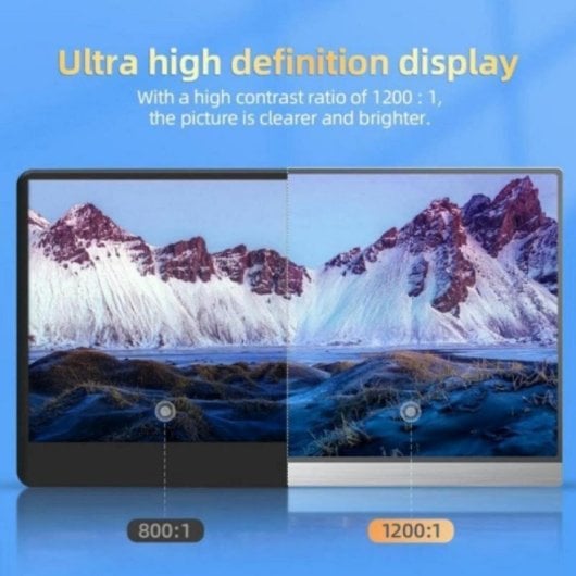 Uperfect UP1564K60 15.6" IPS 4K UHD 100 % AdobeRGB FreeSync Antirreflejo USB-C