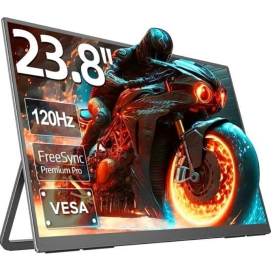 Monitor PcComponentes 23.8" Full HD 120Hz IPS FreeSync HDR USB-C HDMI VESA