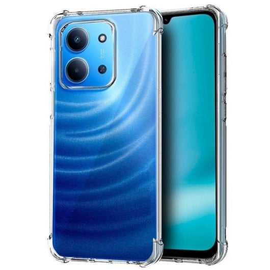 AntiShock Schutzhuelle Transparent kompatibel mit Xiaomi Redmi 15C mit verstärkten Ecken