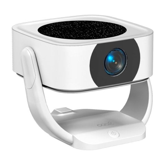 COOL Onix HD-Projektor, weiß, 200 Lumen, 200 Zoll, LED-LCD, Smart-TV, WLAN, tragbar