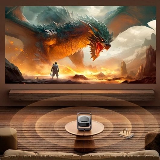 Proyector COOL Onix HD 200 Lúmenes 200" LED LCD Smart TV Wifi Portátil