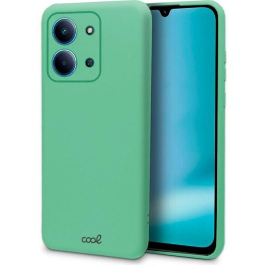 Housse Avec Cordon Pour Xiaomi Redmi 15C 4G/5G - Étui Silicone Transparent + Lanière Réglable Pour Le Cou - Vert