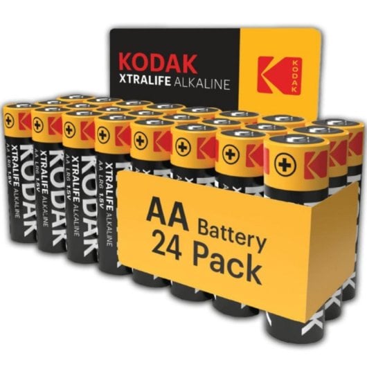 Pilas Alcalinas Kodak Xtralife AA (LR6) 1,5V Pack 24 Unidades