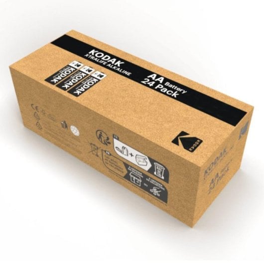 Pilas Alcalinas Kodak Xtralife AA (LR6) 1,5V Pack 24 Unidades