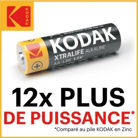 Pilas Alcalinas Kodak Xtralife AA (LR6) 1,5V Pack 24 Unidades