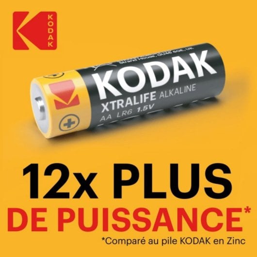 Pilas Alcalinas Kodak Xtralife AA (LR6) 1,5V Pack 60 Unidades
