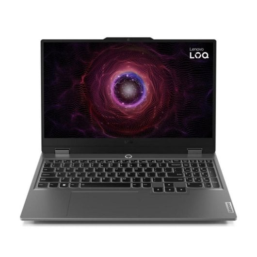 Portátil Lenovo LOQ 15ARP9 15.6" AMD Ryzen 7 7435HS 24GB 512GB SSD RTX 4060 8GB Gris