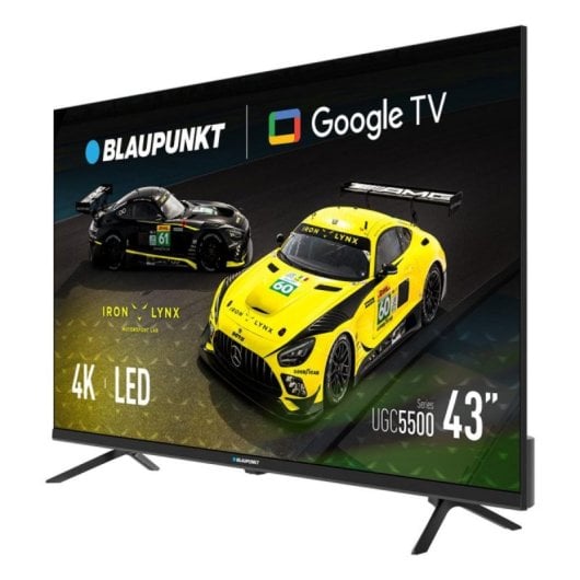 TV Blaupunkt LED 43UGC5500S 43" 4K UHD Google TV Dolby Audio Bluetooth Wi-Fi