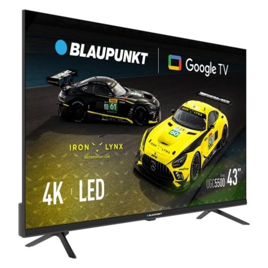 TV Blaupunkt LED 43UGC5500S 43" 4K UHD Google TV Dolby Audio Bluetooth Wi-Fi