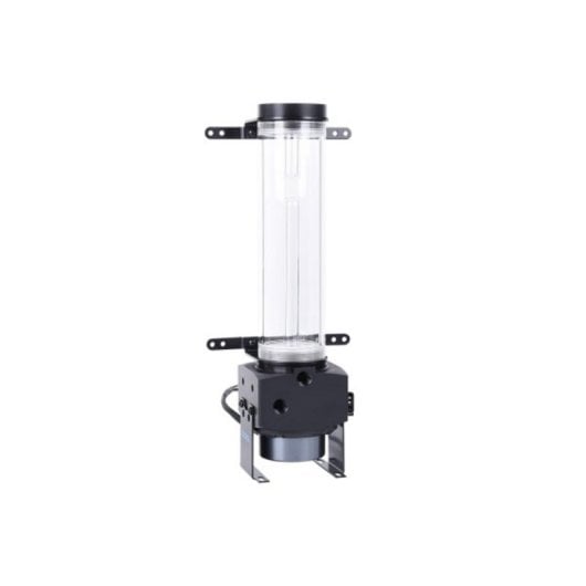 Refrigeración Líquida Alphacool Eisbecher D5 VPP755 Depósito 324mm 4 Pin PWM 0,36L Negro