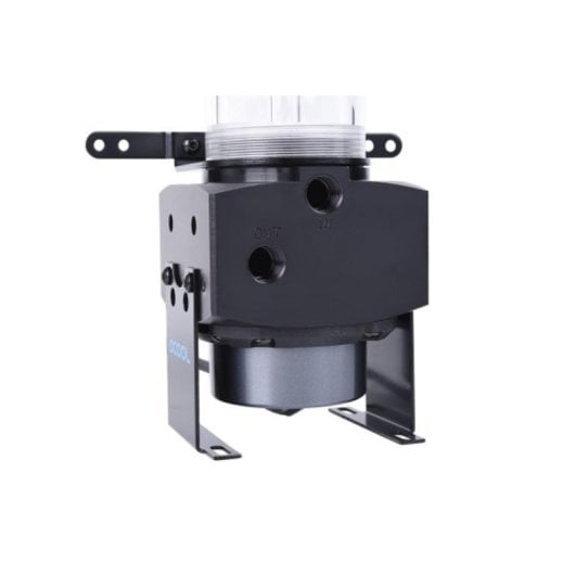 Refrigeración Líquida Alphacool Eisbecher D5 VPP755 Depósito 324mm 4 Pin PWM 0,36L Negro