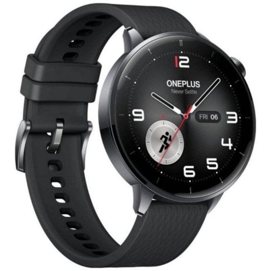 OnePlus Watch 3 Bluetooth GPS NFC 43mm AMOLED Preto M Resistência Água 5ATM+IP68