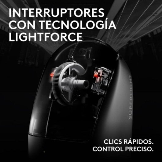 Souris Logitech PRO X SUPERLIGHT 2c Sans fil 44000 DPI Noir USB-C 5 boutons