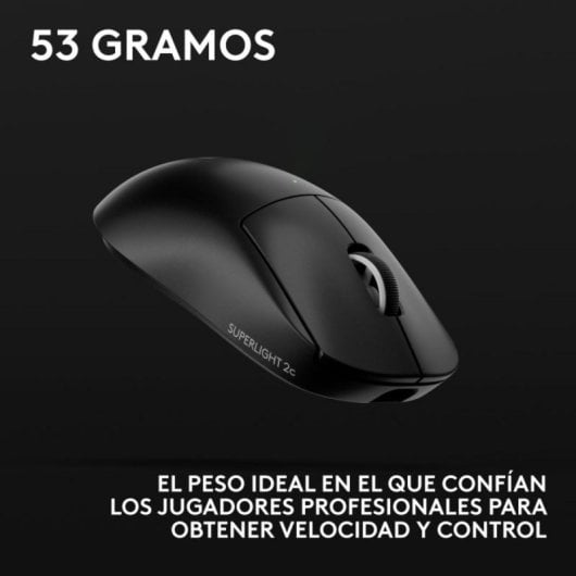 Souris Logitech PRO X SUPERLIGHT 2c Sans fil 44000 DPI Noir USB-C 5 boutons