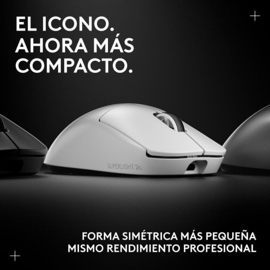 Souris Logitech G PRO X SUPERLIGHT 2c sans fil 44000 DPI Blanc USB-C 5 boutons