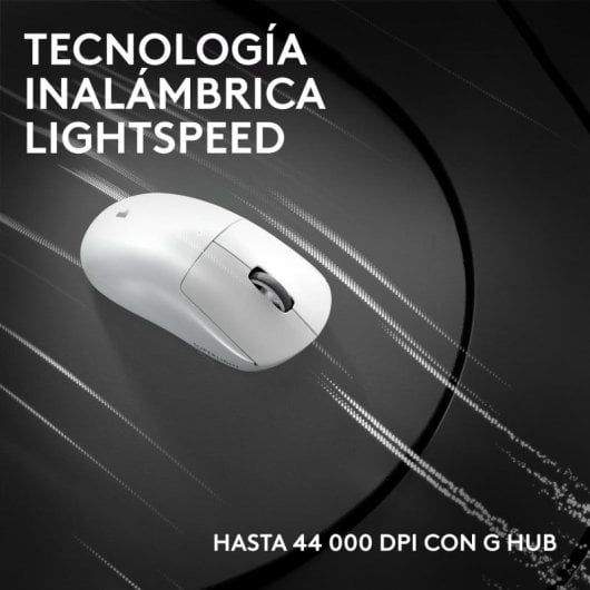 Souris Logitech G PRO X SUPERLIGHT 2c sans fil 44000 DPI Blanc USB-C 5 boutons