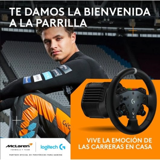 Volante de simulación Logitech G RS50 System Direct Drive 8 N·m 3 piezas Xbox/PC