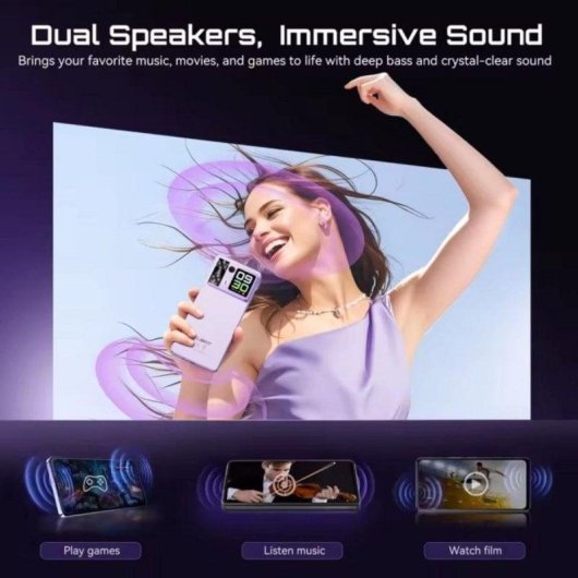 Cubot P90 4G 12GB 256GB 6.88" Púrpura