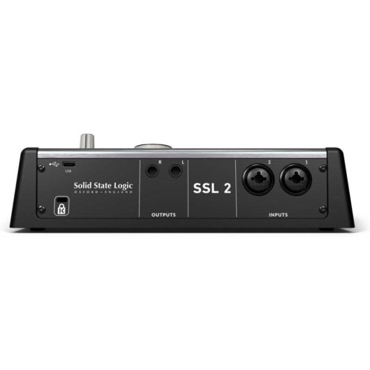 Interface Audio Solid State Logic SSL2 MKII 120 dB RMS USB-C 4K SSL4000 Production Pack