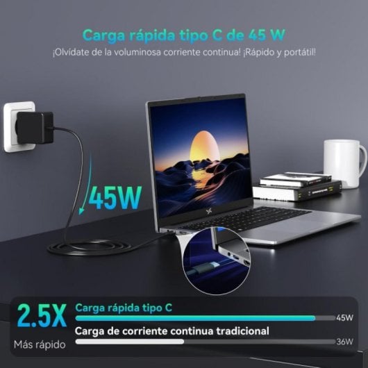 Portátil Huidun HiBook 6 15.6" Intel Twin Lake N150 16GB 512GB SSD
