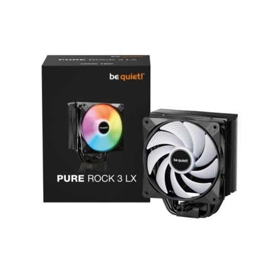 Kühlung Luft be quiet! Socket LGA1700 AM4 120mm Pure Rock 3 LX RGB