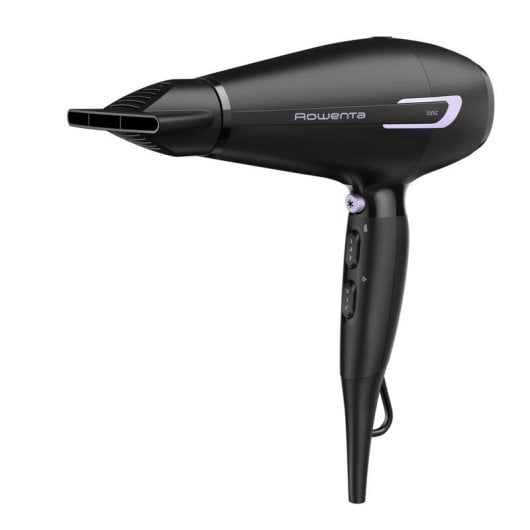 Sèche-cheveux Ionique Professionnel Rowenta CV7210F0 2200W 3 Températures 2 Vitesses Diffuseur Noir