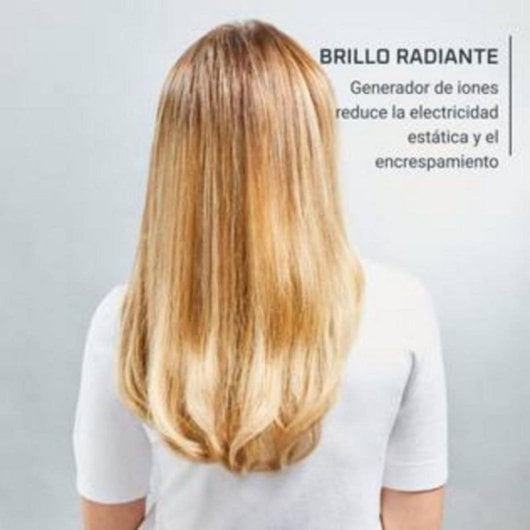 Secador de Pelo Jata ICONICO JBSC1290 2200W Gris Motor AC Difusor 3 Temperaturas 3 Velocidades Cable 2,8 m Ionizador Ani