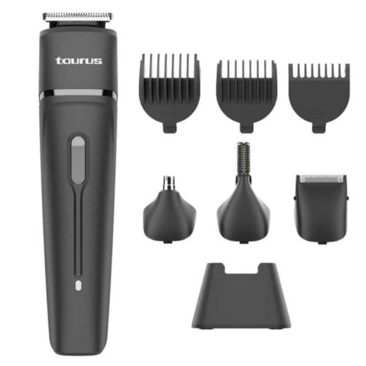 Afeitadora Taurus Hipnos Complet, Foil Shaver, AC/Batería, Negro, 6 Cabezales, Acero Inoxidable, Uso en Seco o Mojado