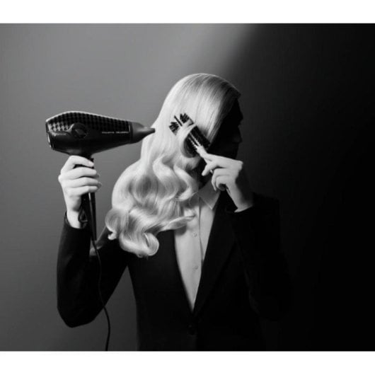 Professioneller Föhn Rowenta CV613LBG 1800W 6 Temperaturstufen 6 Geschwindigkeiten Ionen Diffusor Schwarz