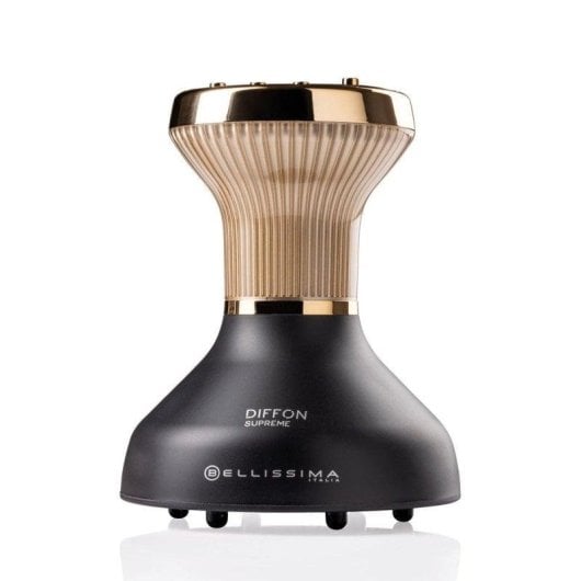 Ionen Föhn Imetec Bellissima Diffon Supreme Ion Care XL 770W 3 Temperaturstufen 2 Geschwindigkeiten Diffusor Keramik Schwarz Gold