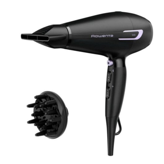 Sèche-cheveux Nevir NVR-2201 S Moteur DC 2200 W Noir et Argent
