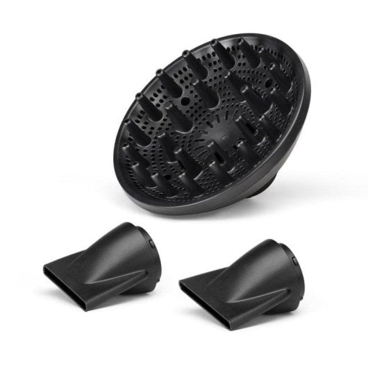 Professioneller Ionen Föhn BaByliss Air Power Pro 1700W 4 Temperaturstufen 3 Geschwindigkeiten Diffusor Gold Grün