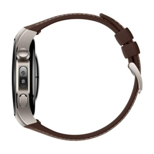 HUAWEI Watch 5 eSIM Bluetooth GPS 46mm AMOLED Titan Braun SpO2 ECG 11 Tage