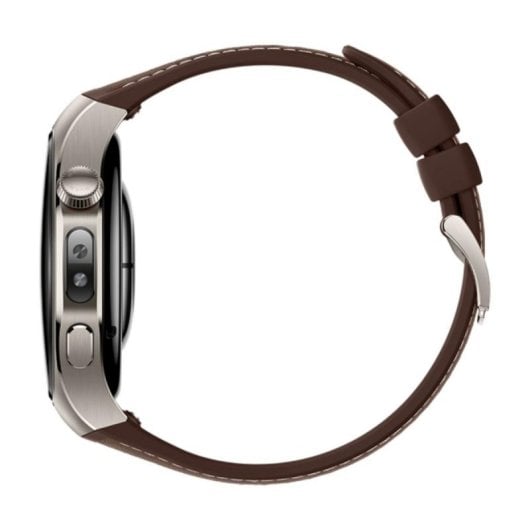 Smartwatch HUAWEI WATCH 5 eSIM GPS 46mm AMOLED Titanio Marrone Autonomia 11 Giorni SpO2 ECG Gestures NFC