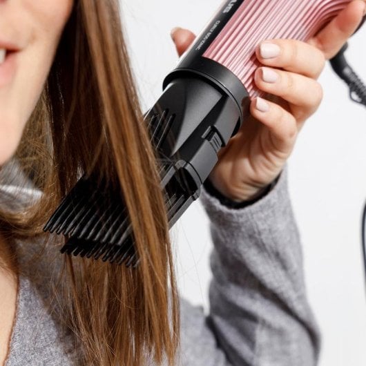 Phon Ionico con Diffusore Taurus Curly 800 Ionic 800W 3 Temperature 3 Velocità Rosa/Nero