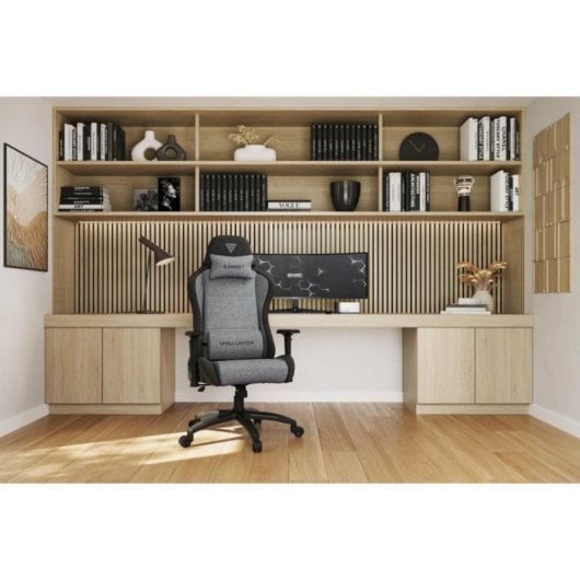 Silla Gaming y de Oficina Spellcaster FUKU XL, Ajustable, Ergonomía Pro, Reposabrazos 1D, Ruedas Nylon 65 mm, Carga 160 