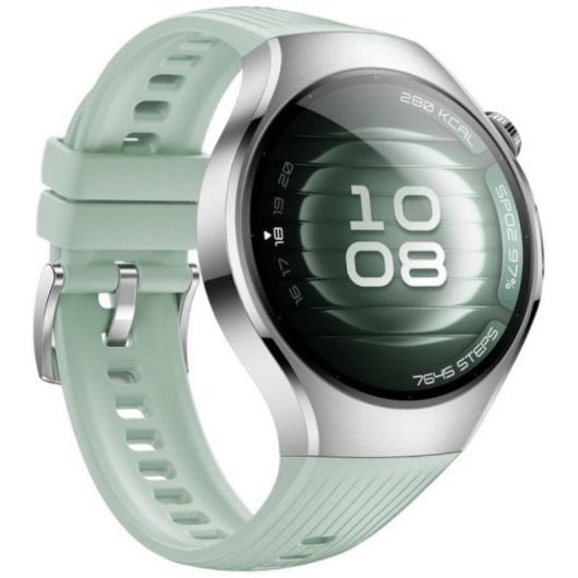 Smartwatch HUAWEI Watch 5 eSIM Bluetooth GPS 42mm AMOLED Verde Acciaio Inox SpO2 ECG