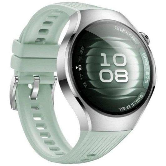 Huawei Watch 5 eSIM Bluetooth GPS 42mm AMOLED Acier Inoxydable Vert ECG SpO2