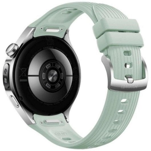 Huawei Watch 5 eSIM Bluetooth GPS 42mm AMOLED Acier Inoxydable Vert ECG SpO2