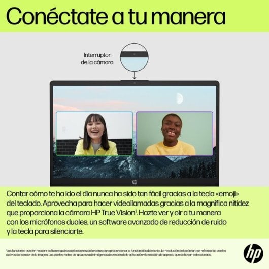 Portátil HP 15-fd0265ns 15.6" Intel Core i3-N305 8GB 256GB SSD FreeDOS Antirreflectante