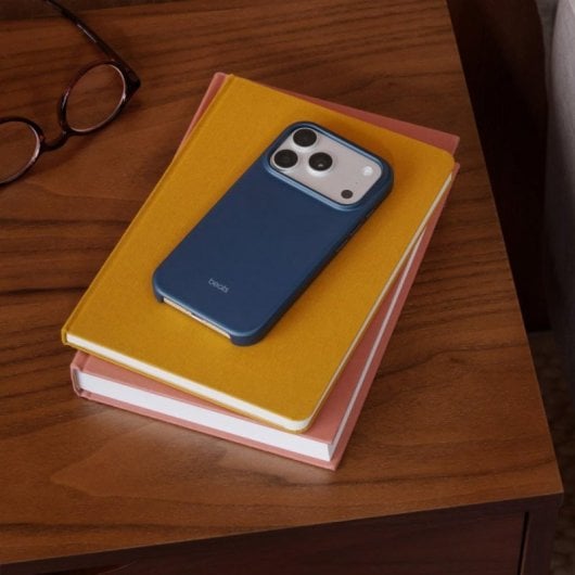 Custodia Beats con MagSafe e Controllo della Fotocamera per iPhone 17 Pro Blu Bedrock