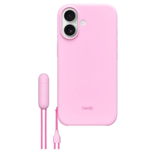 Funda Kickstand Beats con MagSafe y Control de Cámara para iPhone 17 Pebble Pink