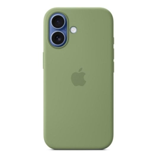 Custodia in silicone con MagSafe per iPhone 17 Light Moss/Verde 16 cm (6.3")