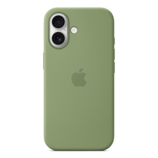 Custodia in silicone con MagSafe per iPhone 17 Light Moss/Verde 16 cm (6.3")